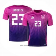 Camiseta Alemania Jugador Andrich 2ª Equipacion del 2024