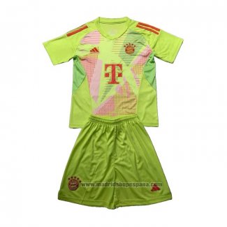 Camiseta Bayern Munich Portero 1ª Equipacion del Nino 2024-2025