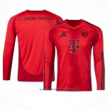 Camiseta Bayern Munich 1ª Equipacion del Manga Larga 2024-2025