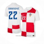 Camiseta Croacia Jugador Juranovic 1ª Equipacion del 2024