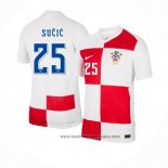 Camiseta Croacia Jugador Sucic 1ª Equipacion del 2024