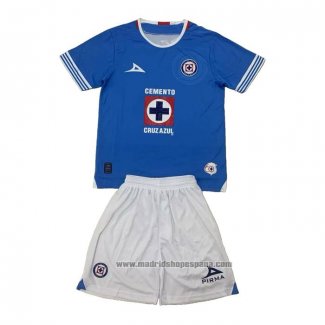 Camiseta Cruz Azul 1ª Equipacion del Nino 2024-2025