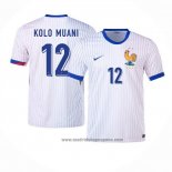 Camiseta Francia Jugador Kolo Muani 2ª Equipacion del 2024