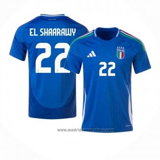 Camiseta Italia Jugador El Shaarawy 1ª Equipacion del 2024-2025