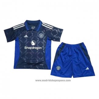 Camiseta Manchester United 2ª Equipacion del Nino 2024-2025