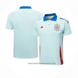 Camiseta Polo del Espana 2024-2025 Azul