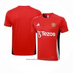 Camiseta de Entrenamiento Manchester United 2024-2025 Rojo