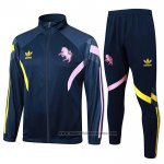 Chandal de Chaqueta del Juventus 2024-2025 Amarillo y Rosa