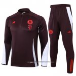 Chandal de Sudadera del Bayern Munich Nino 2024-2025 Rojo