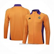 Chaqueta del Real Madrid 2024-2025 Naranja