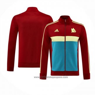 Chaqueta del Roma 2024-2025 Rojo Azul