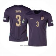 Camiseta Inglaterra Jugador Shaw 2ª Equipacion del 2024