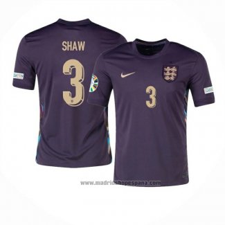 Camiseta Inglaterra Jugador Shaw 2ª Equipacion del 2024