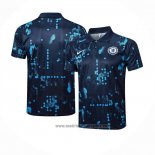 Camiseta Polo del Chelsea 2024-2025 Azul Oscuro