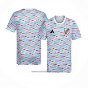 Camiseta Pre Partido del River 2024 Azul