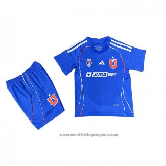 Camiseta Universidad de Chile 1ª Equipacion del Nino 2025