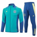 Chandal de Chaqueta del Ajax Nino 2024-2025 Verde