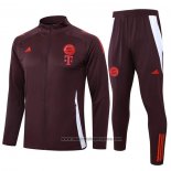 Chandal de Chaqueta del Bayern Munich 202024-2025 Rojo