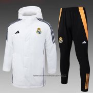 Chandal de Invierno del Real Madrid 2024-2025 Blanco