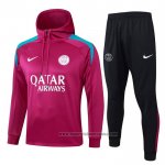 Chandal de Sudadera del Paris Saint-Germain 2024-2025 Purpura