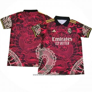 Tailandia Camiseta Real Madrid Dragon 2024-2025 Rojo