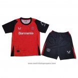 Camiseta Bayer Leverkusen 1ª Equipacion del Nino 2024-2025