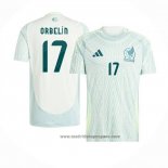 Camiseta Mexico Jugador Orbelin 2ª Equipacion del 2024