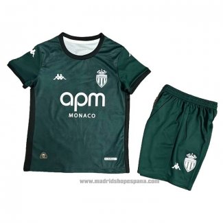 Camiseta Monaco 2ª Equipacion del Nino 2024-2025