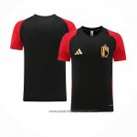 Camiseta de Entrenamiento Belgica 2024-2025 Negro