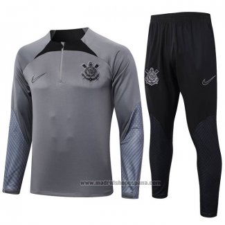 Chandal de Sudadera del Corinthians 202024-2025 Gris