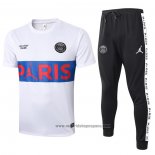 Chandal del Paris Saint-Germain Manga Corta 2020-2021 Blanco