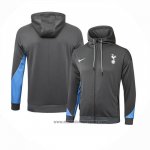 Chaqueta con Capucha del Tottenham Hotspur 2024-2025 Gris