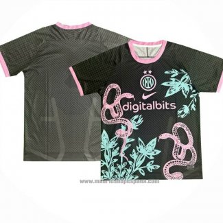 Tailandia Camiseta Inter Milan Dragon 2024-2025 Negro