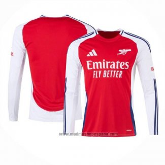 Camiseta Arsenal 1ª Equipacion del Manga Larga 2024-2025