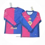 Camiseta Barcelona 1ª Equipacion del Manga Larga 2024-2025