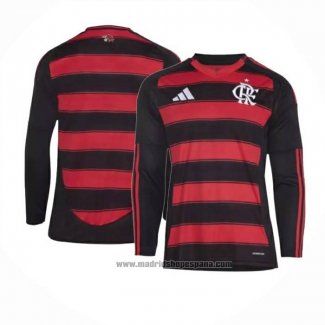 Camiseta Flamengo 1ª Equipacion del Manga Larga 2025-2026