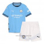 Camiseta Manchester City 1ª Equipacion del Nino 2024-2025