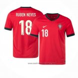 Camiseta Portugal Jugador Ruben Neves 1ª Equipacion del 2024