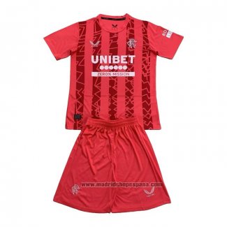 Camiseta Rangers Portero 2ª Equipacion del Nino 2024-2025