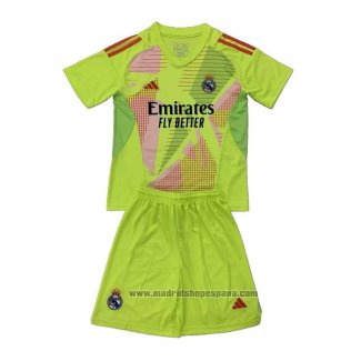 Camiseta Real Madrid Portero 4ª Equipacion del Nino 2024-2025