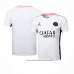 Camiseta de Entrenamiento Paris Saint-Germain Jordan 2024-2025 Blanco