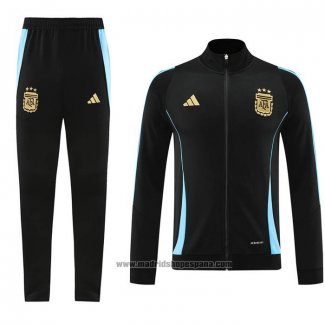 Chandal de Chaqueta del Argentina 2024-2025 Negro