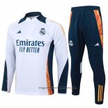 Chandal de Sudadera del Real Madrid 202024-2025 Blanco