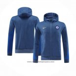 Chaqueta con Capucha del Inter Milan 2024-2025 Azul