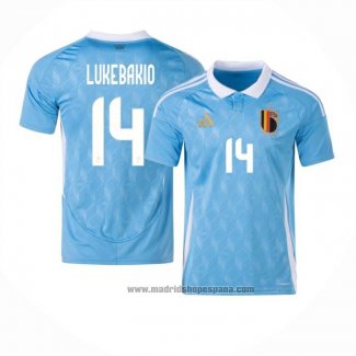 Camiseta Belgica Jugador Lukebakio 2ª Equipacion del 2024