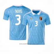 Camiseta Belgica Jugador Theate 2ª Equipacion del 2024