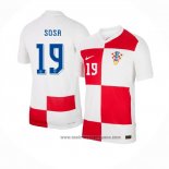 Camiseta Croacia Jugador Sosa 1ª Equipacion del 2024