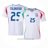 Camiseta Italia Jugador Folorunsho 2ª Equipacion del 2024-2025