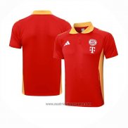 Camiseta Polo del Bayern Munich 2024-2025 Rojo