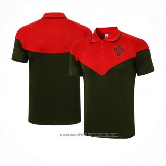 Camiseta Polo del Portugal 2021 Negro